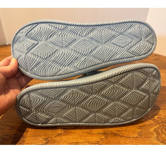 Chaco Women's Chillo Adjustable Comfort Slides Sky Blue Size 11 NWOB - Picture 7 of 9